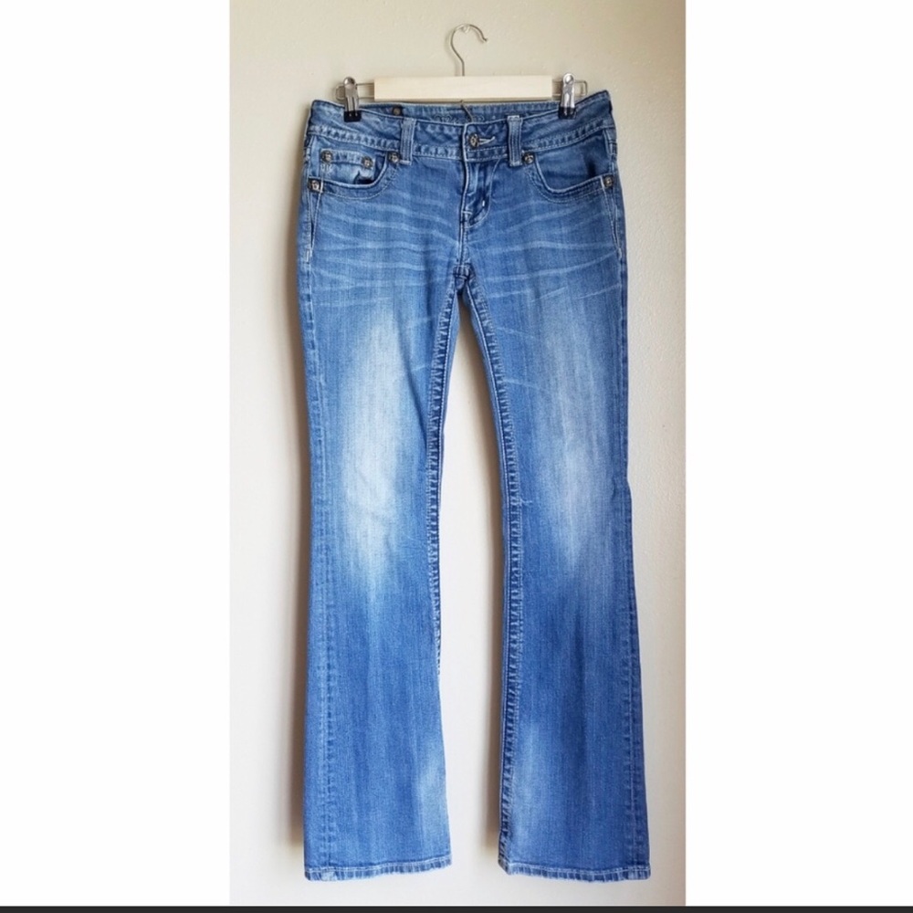 Miss Me BootCut Light Wash Jeans Size 28